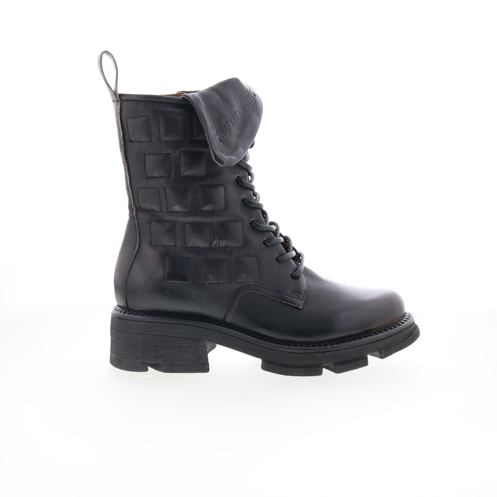 Lockwood A94208-201-6223 Womens Black Leather Casual Dress Boots