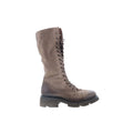 Liddie A94318-101-6133 Womens Brown Leather Zipper Casual Dress Boots