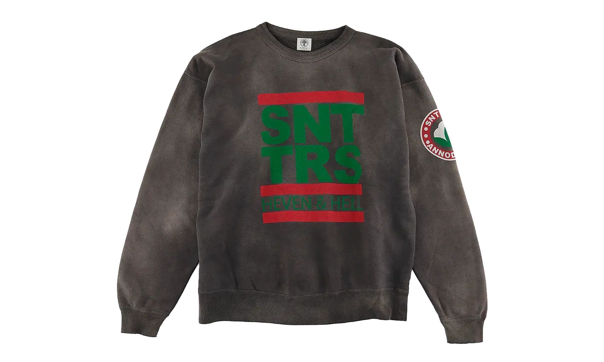 Denim Tears Aged Crewneck Sweatshirt "Grey" SM A21 0000 050