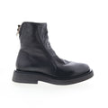 Robbins A97208-301-6002 Womens Black Leather Ankle & Booties Boots