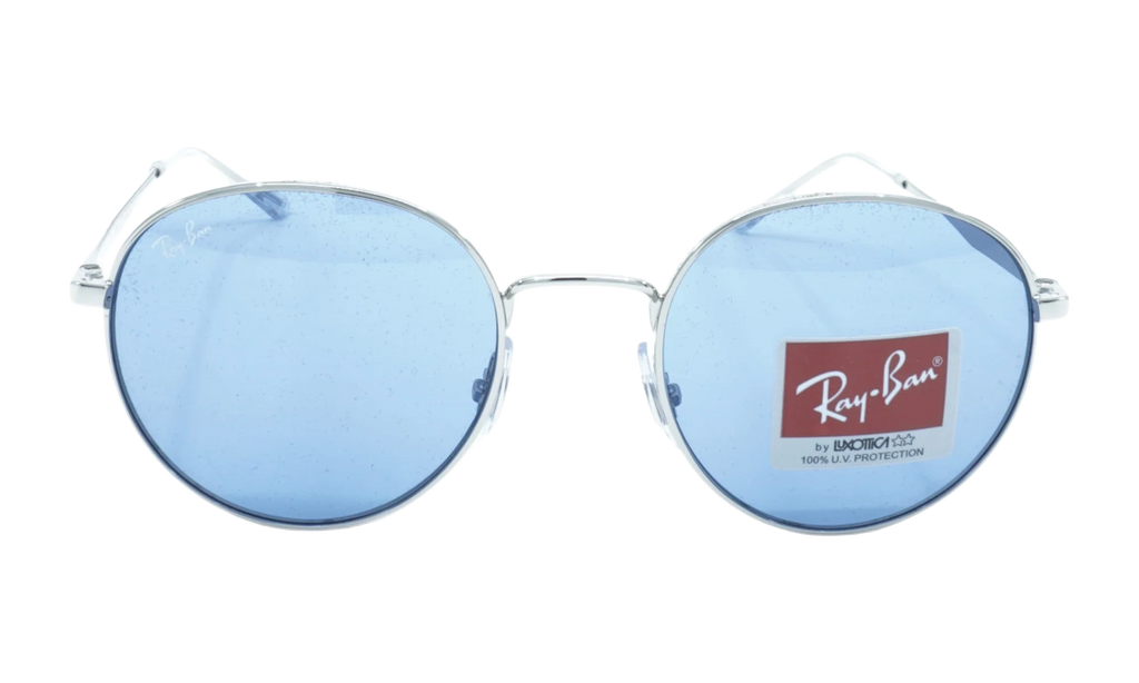 ROUND SUNGLASSES "SILVER" RB3681-003-80