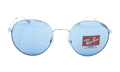 ROUND SUNGLASSES "SILVER" RB3681-003-80