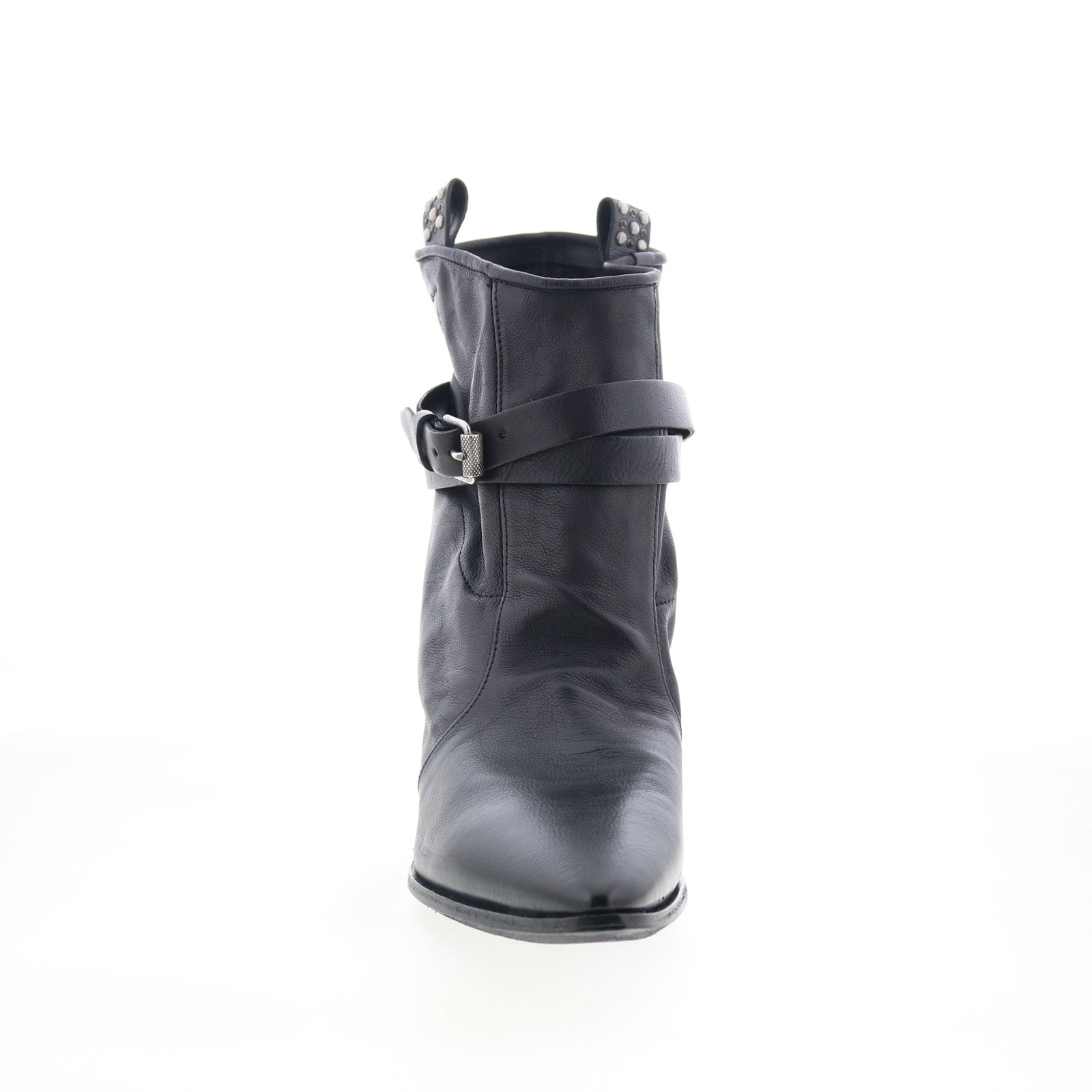 Enzo A98207-102-6002 Womens Black Leather Ankle & Booties Boots