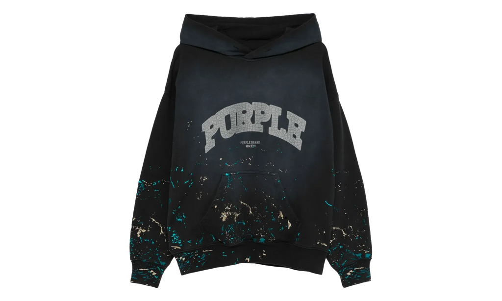 Brand Logo Print Hoodie "Black" P401 MFBS325