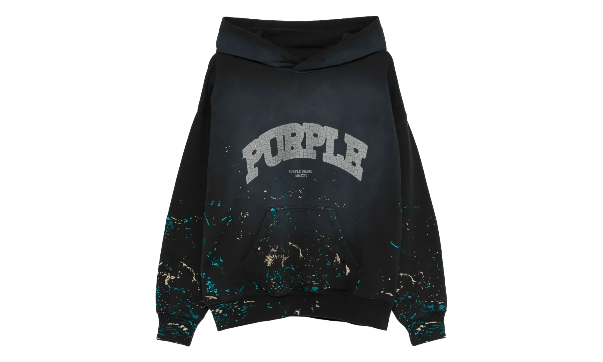 Brand Logo Print Hoodie "Black" P401 MFBS325
