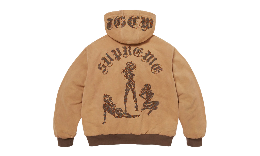 The Great China Wall Hooded Work Jacket "SS26 - Tan" SU27512