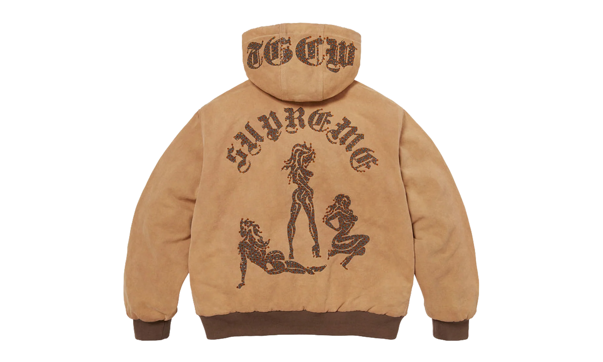 The Great China Wall Hooded Work Jacket "SS26 - Tan" SU27512