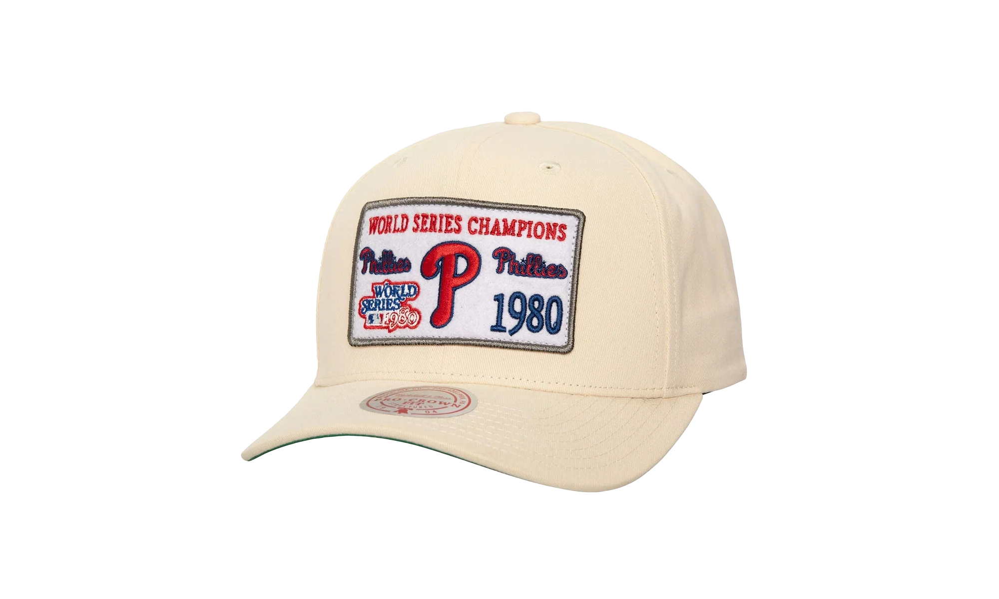 MLB Brushed Patch Pro Snapback Cap "Philadelphia Phillies - Off White" HP10169 PPHOFWH