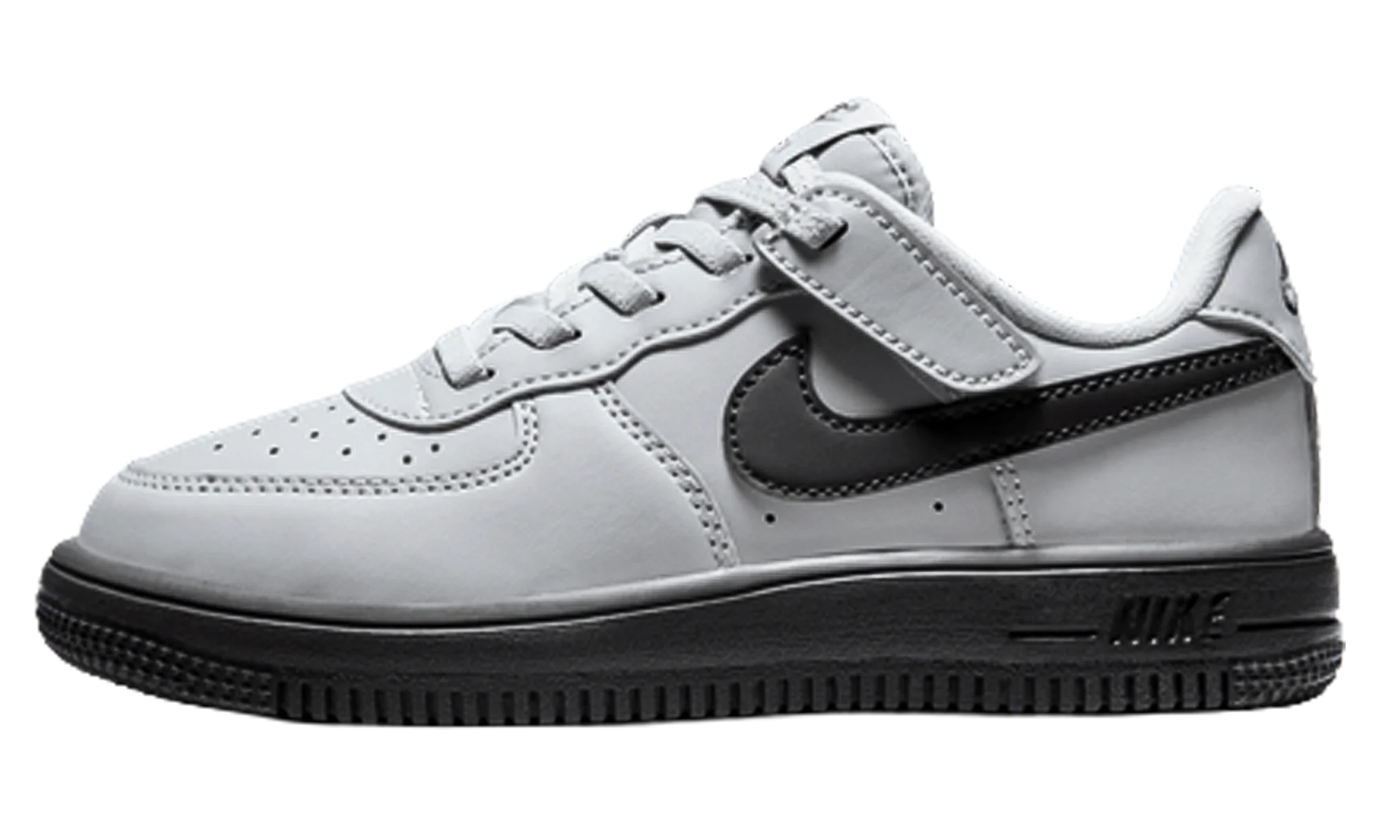 Force 1 Low EasyOn TD "Wolf Grey Dark Smoke Grey" HQ3808 001