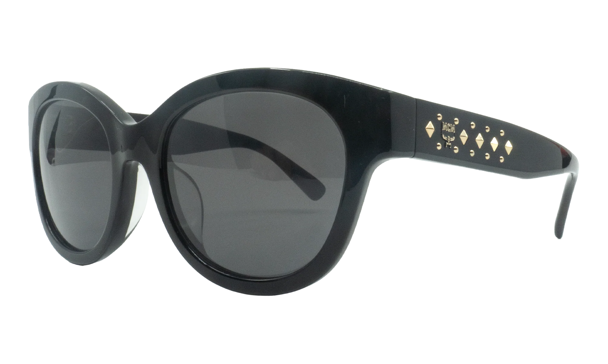Cat Eye Sunglasses "Black/Gold" MCM606SA-001