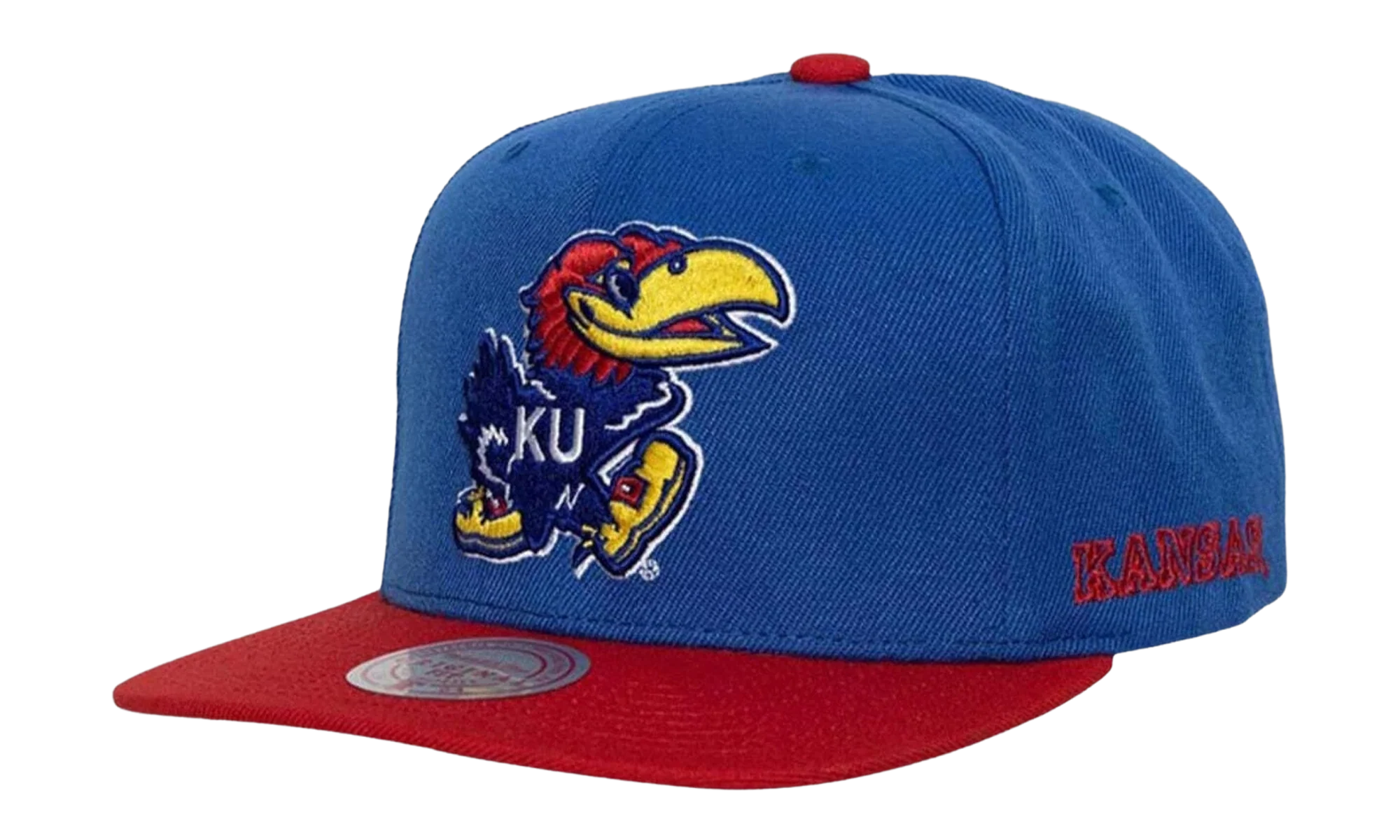 NCAA Team Origins Snapback Cap "Kansas Jayhawks - Royal / Red" 6HSSSH22019 KAURYRD