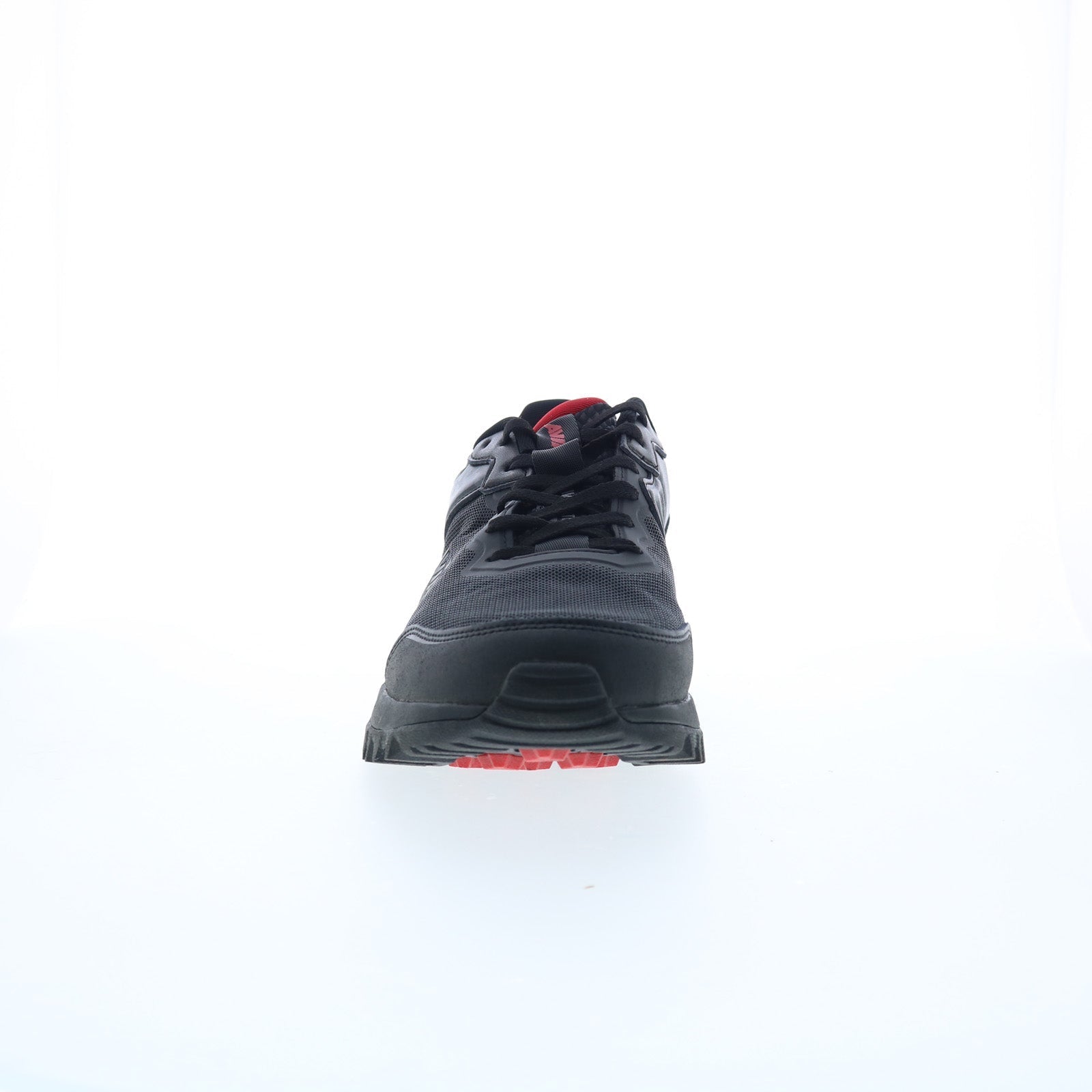 Avia Ultra AA50038MBRB Mens Black Leather Athletic Hiking Shoes