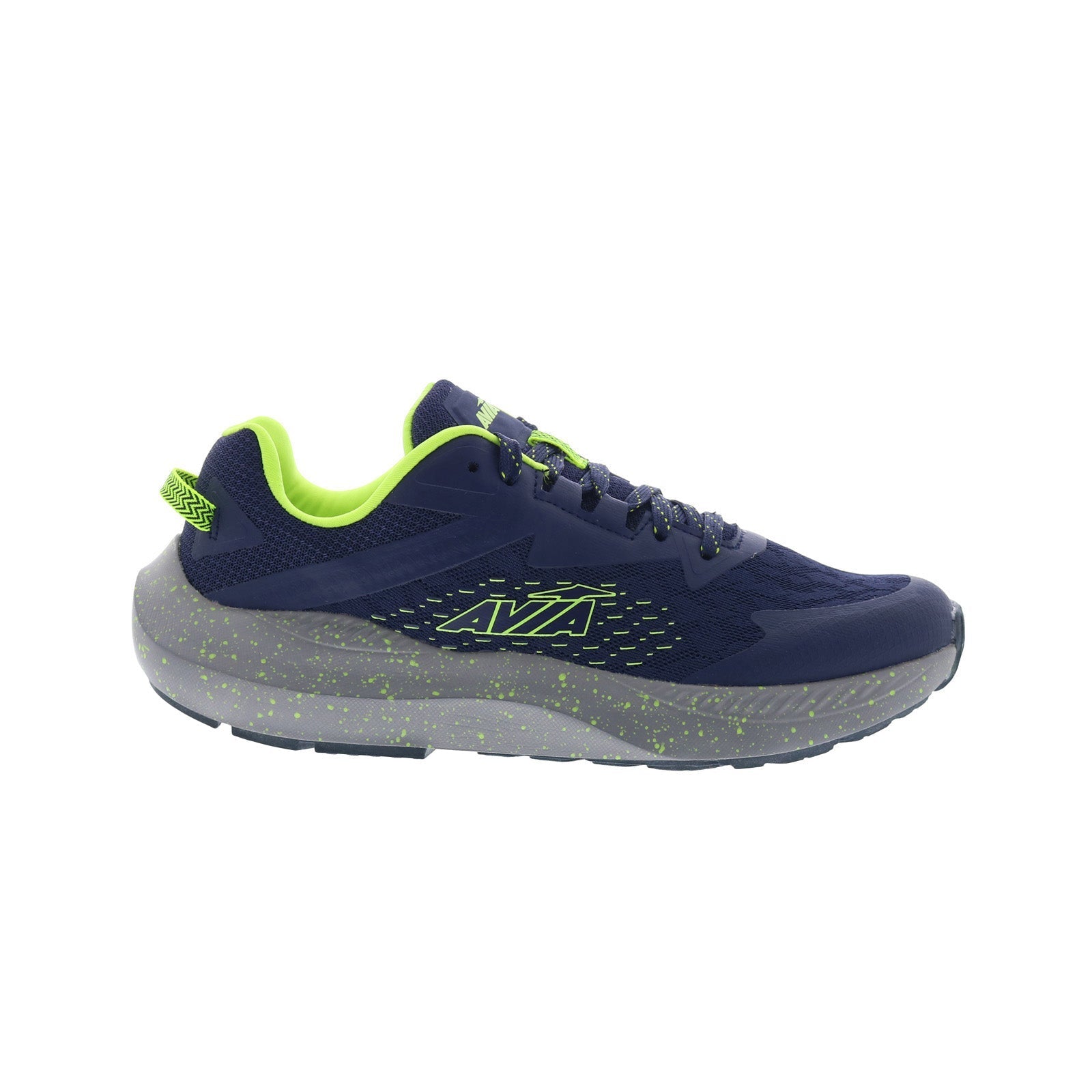 Avia Storm AA50081MDKN Mens Blue Canvas Athletic Running Shoes