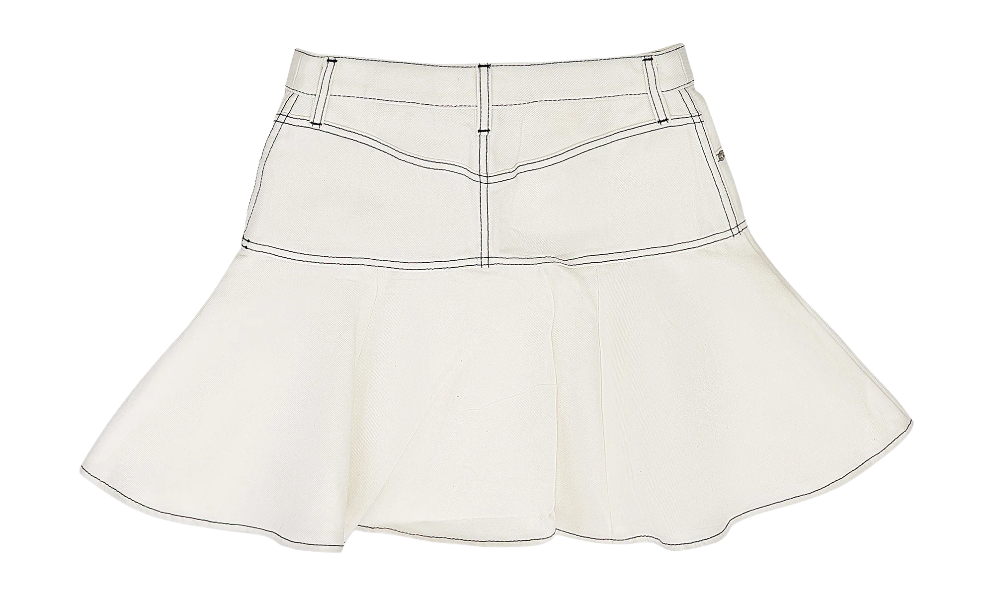 Flared Denim Skirt WMNS "White" 95 CSO 0005