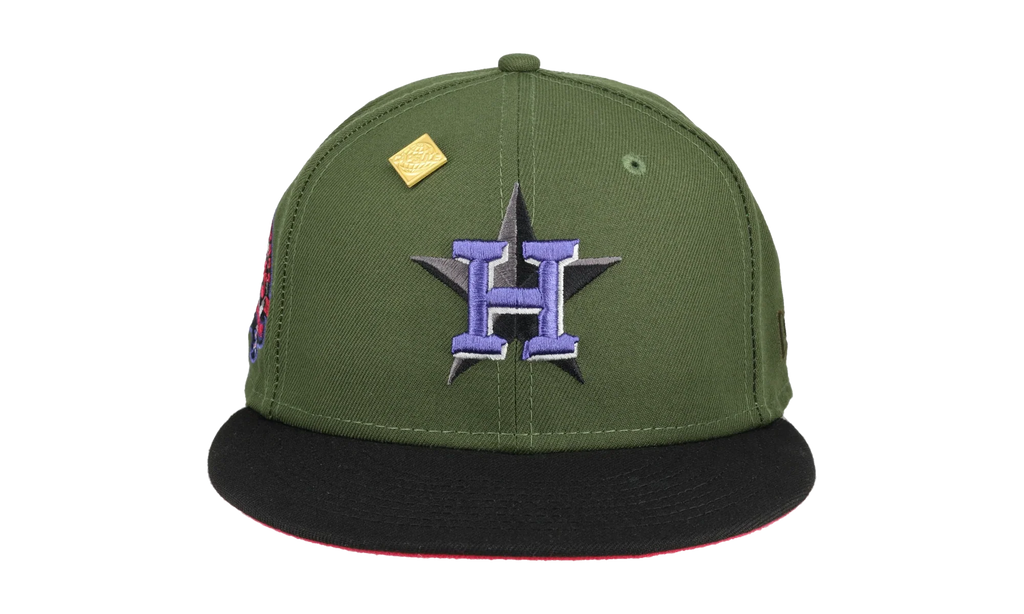 59FIFTY Houston Astros 45th Anniversary Patch Fitted Hat "Green / Black" NE130