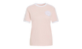 ORIGINALS LACE BRANDING SS TEE WMNS "Sandy Pink" KS6561
