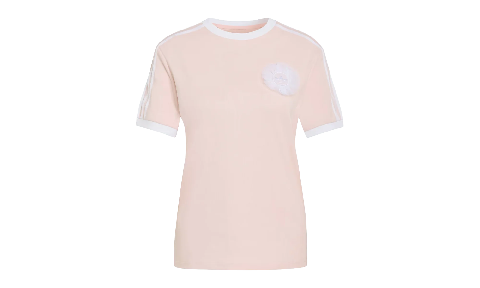ORIGINALS LACE BRANDING SS TEE WMNS "Sandy Pink" KS6561