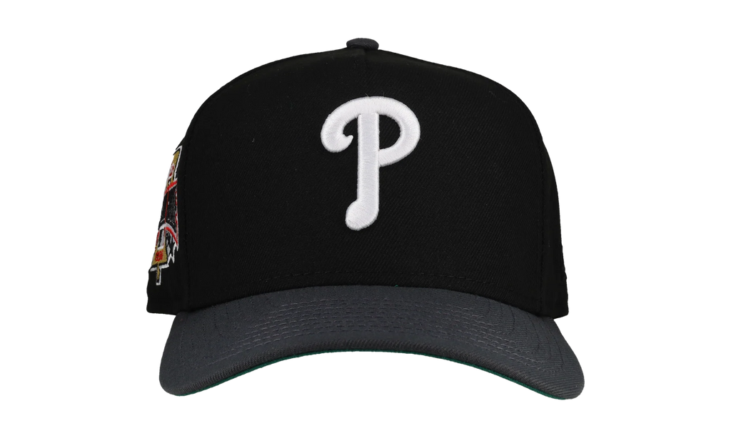 9FIFTY Philadelphia Phillies 1996 All Star Game A Frame Snapback Hat "Black / Graphite" NE351