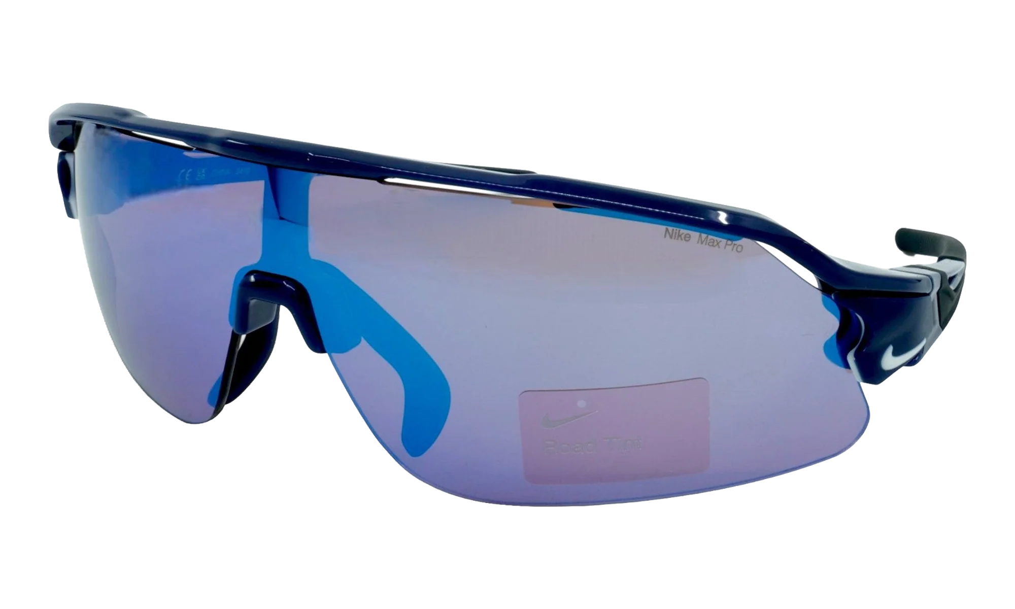 Flyfree Shield Team Sunglasses "Midnight Navy / Road Blue Mirror" IF1107X 410
