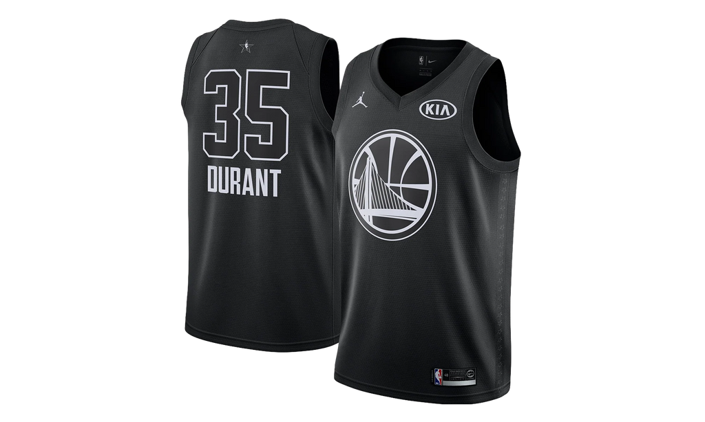 Air Jordan GS Warriors "2018 Allstar" Swingman Jersey GS "Duncan - Black" 9Z2B7BY3P DURANT