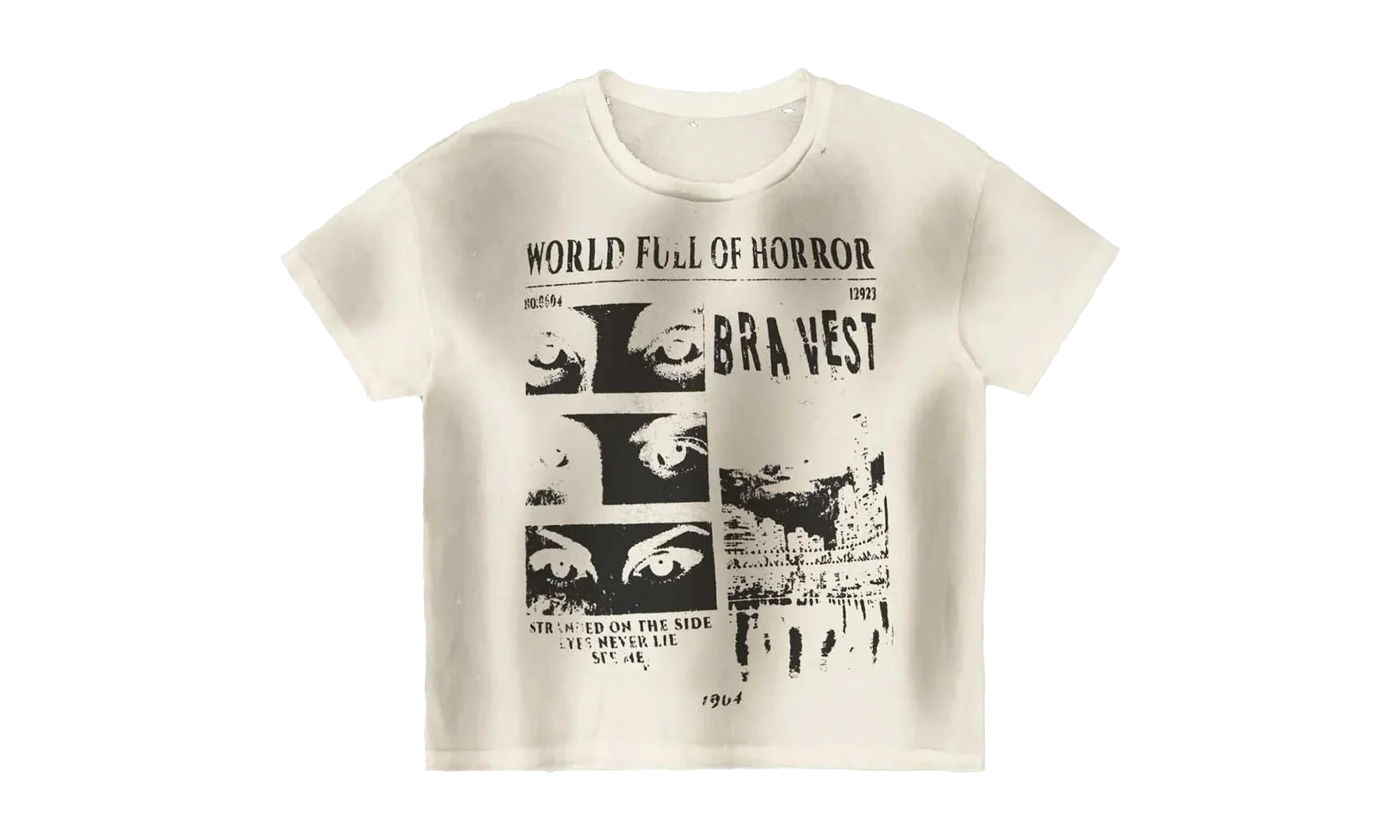 Horrors Vintage T-Shirt "White" BS85