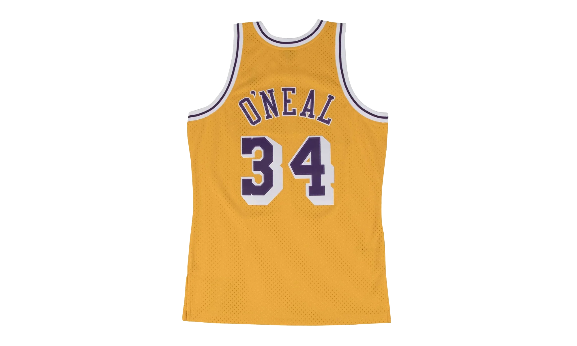 NBA Shaquille O’Neal Swingman Home Jersey "1996 Los Angeles Lakers - Gold" SMJYGS18177 LALLTGD96SON