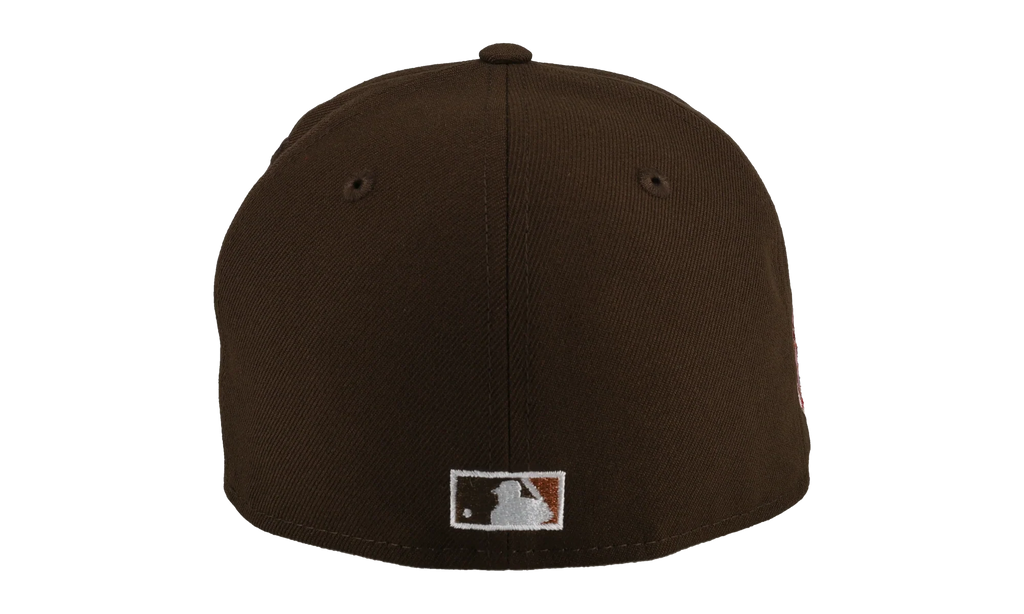59FIFTY Chicago White Sox 2005 World Series Fitted Hat "Walnut / Pink - Visor" NE96