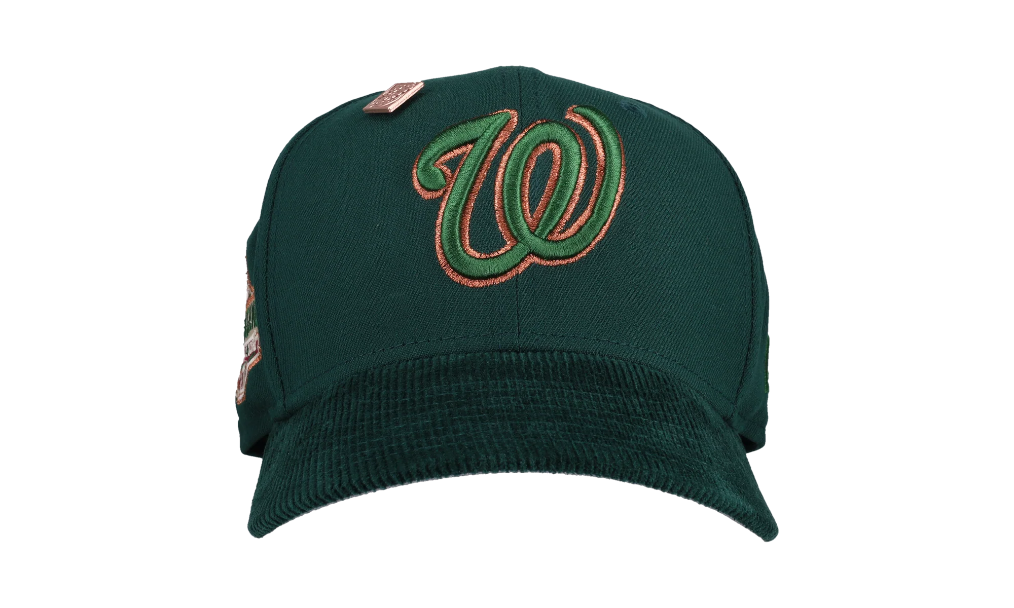 59FIFTY Washington Nationals 2018 All Star Game Fitted Hat "Green / Bronze - Corduroy Visor" NE408