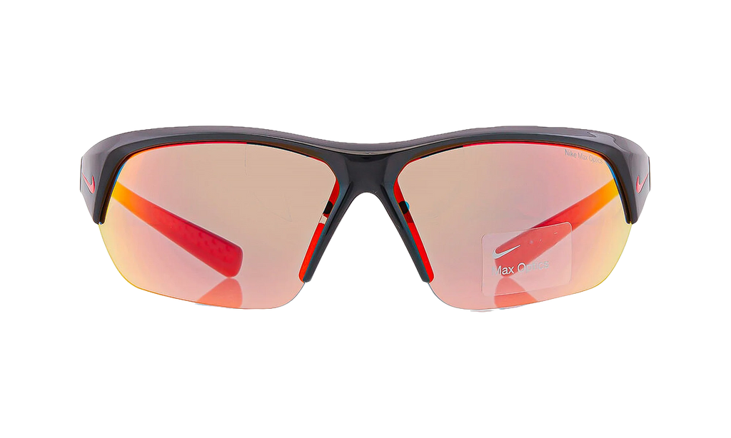 Skylon Ace Rectangular Sunglasses "Black Red Mirror" FQ4684 010