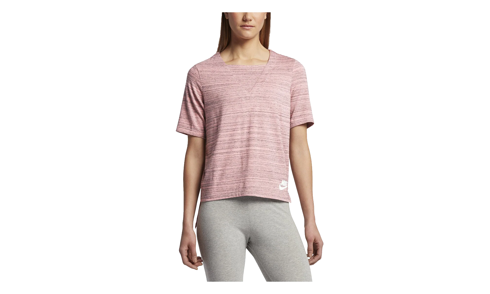Sportswear Advance 15 Shortsleeve T-Shirt WMNS "Bright Merlon / White" 838954 808