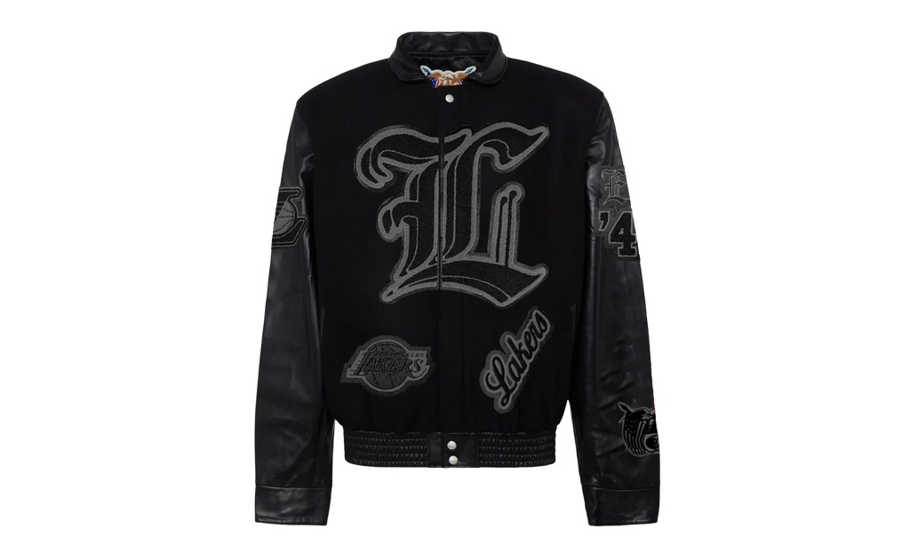 Wool & Leather Jacket "Los Angeles Lakers" BL 004