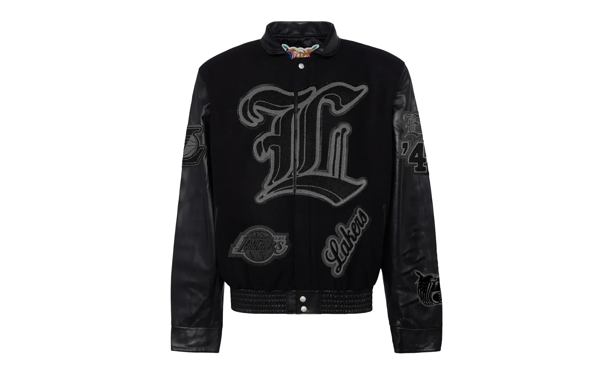 Wool & Leather Jacket "Los Angeles Lakers" BL 004