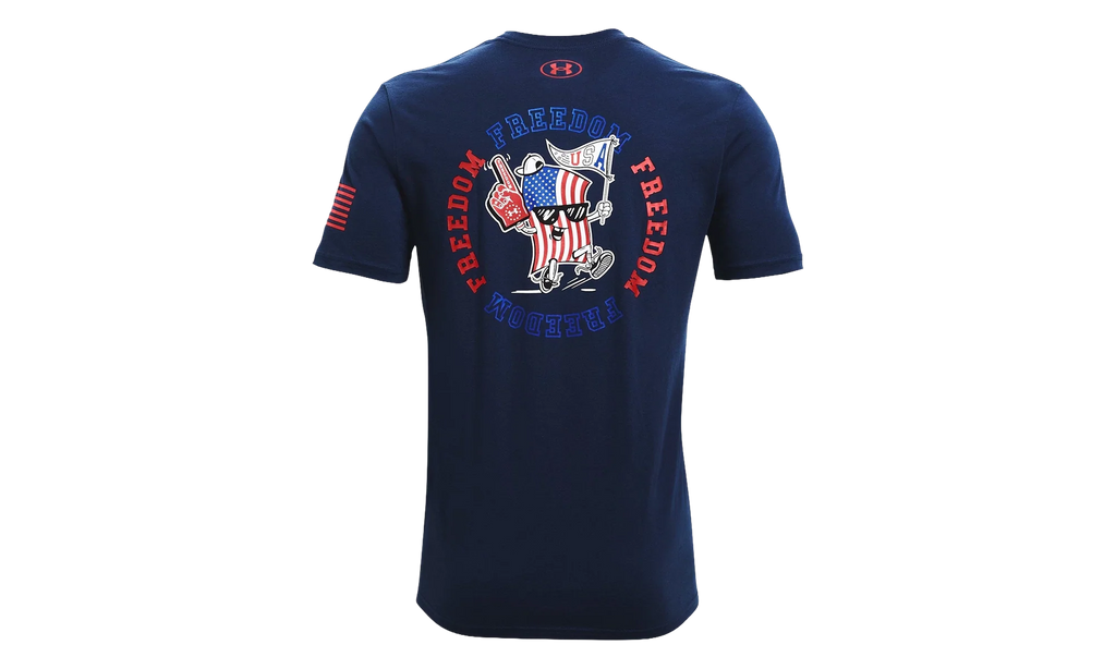 Freedom Fun Illustrated T-Shirt "Navy Blue" 1362053 408