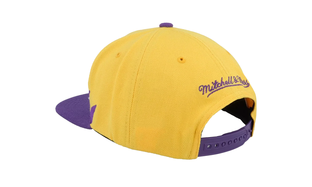 NCAA Sharktooth Snapback Cap "LSU Tigers - Yellow / Purple" HHSS3304 LSUYYPPPYWPR