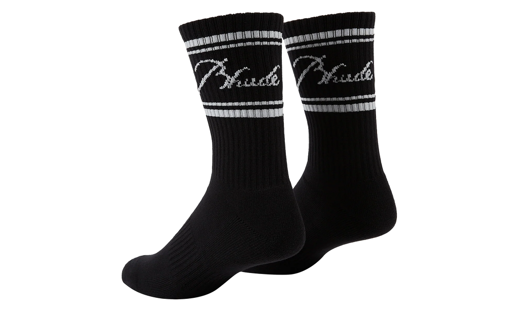 Script Logo Sock "Black / Grey" RHFW25SO02750 3199