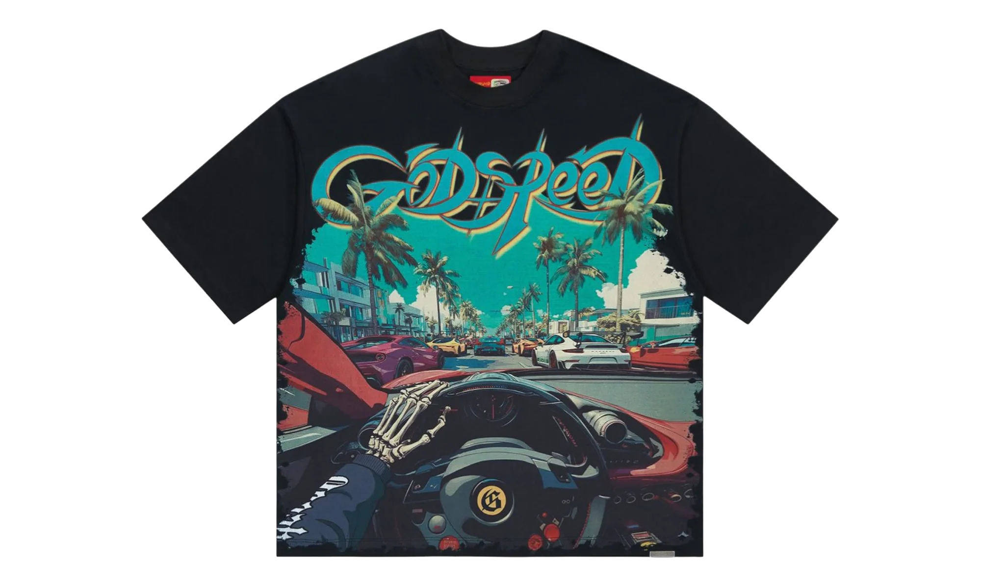 Power Steering T-Shirt "Black" GS086