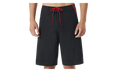 21" Backdraft Boardshorts "Blackout / Red" 482364 02E
