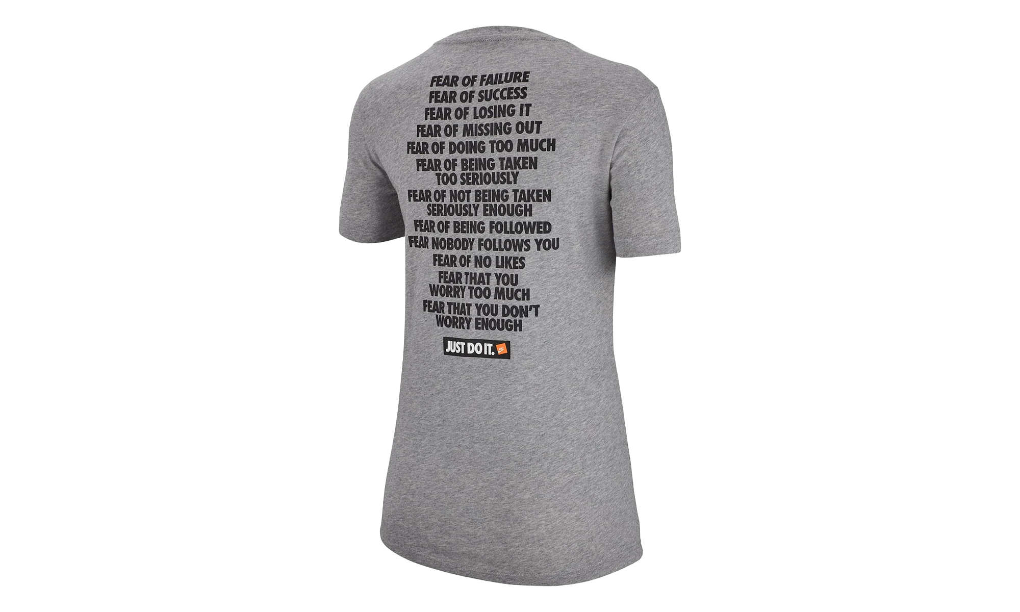 NSW Just Do It T Shirt WMNS "Grey" AR3894 063