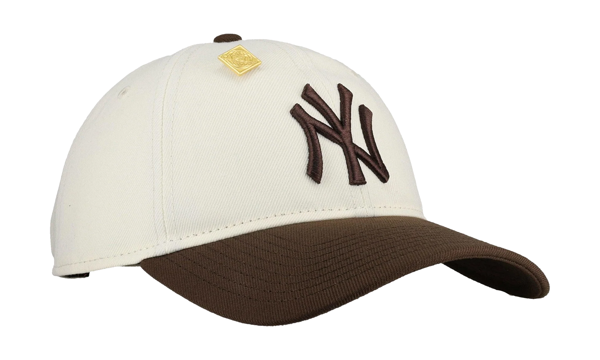 9TWENTY New York Yankees Adjustable Hat "Chrome / Walnut" NE298