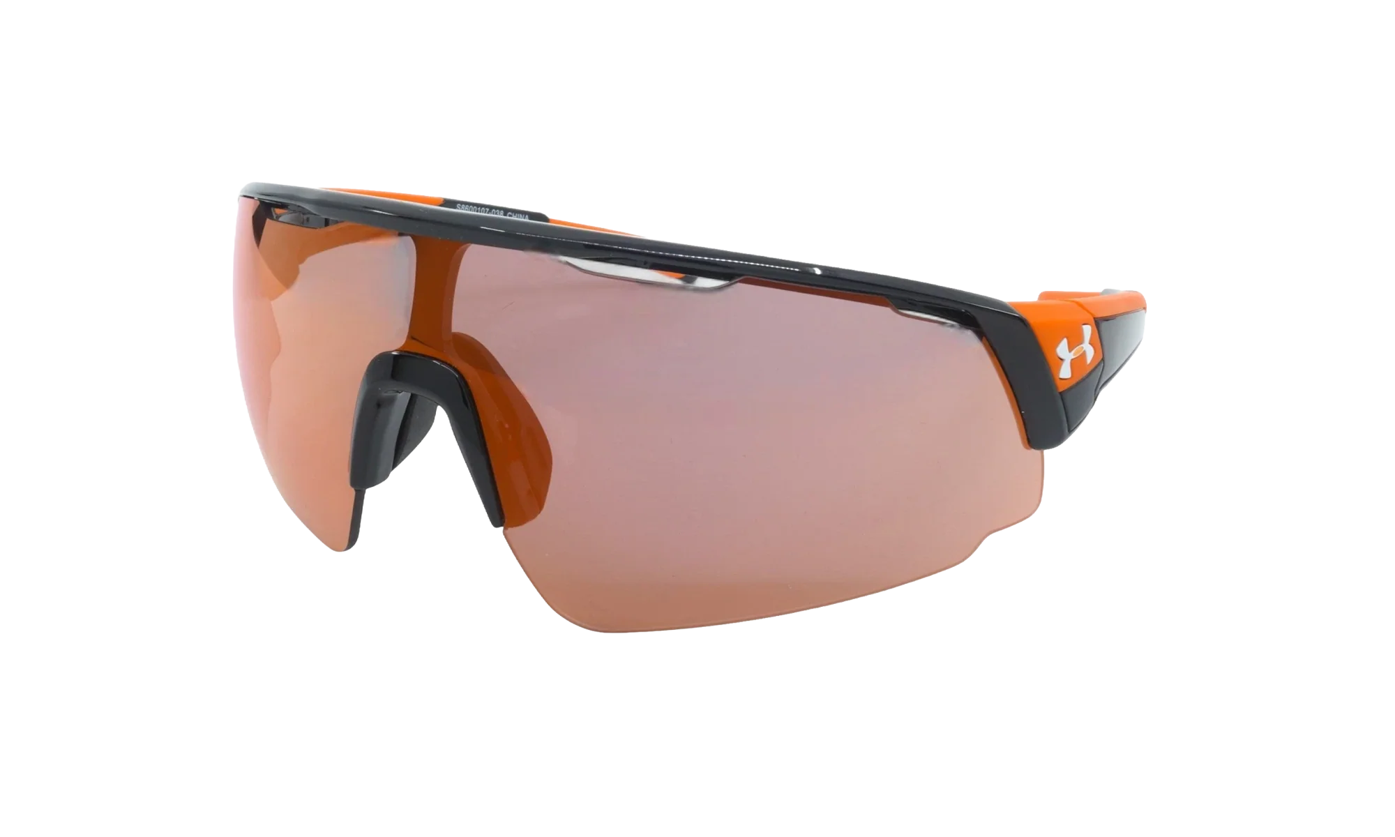 Changeup Sunglasses "Orange Mirror - Shiny Black / Orange" S8600107 038