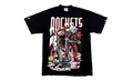 Rockets Landing Short Sleeve Tee "Black" 102NBABLK817S