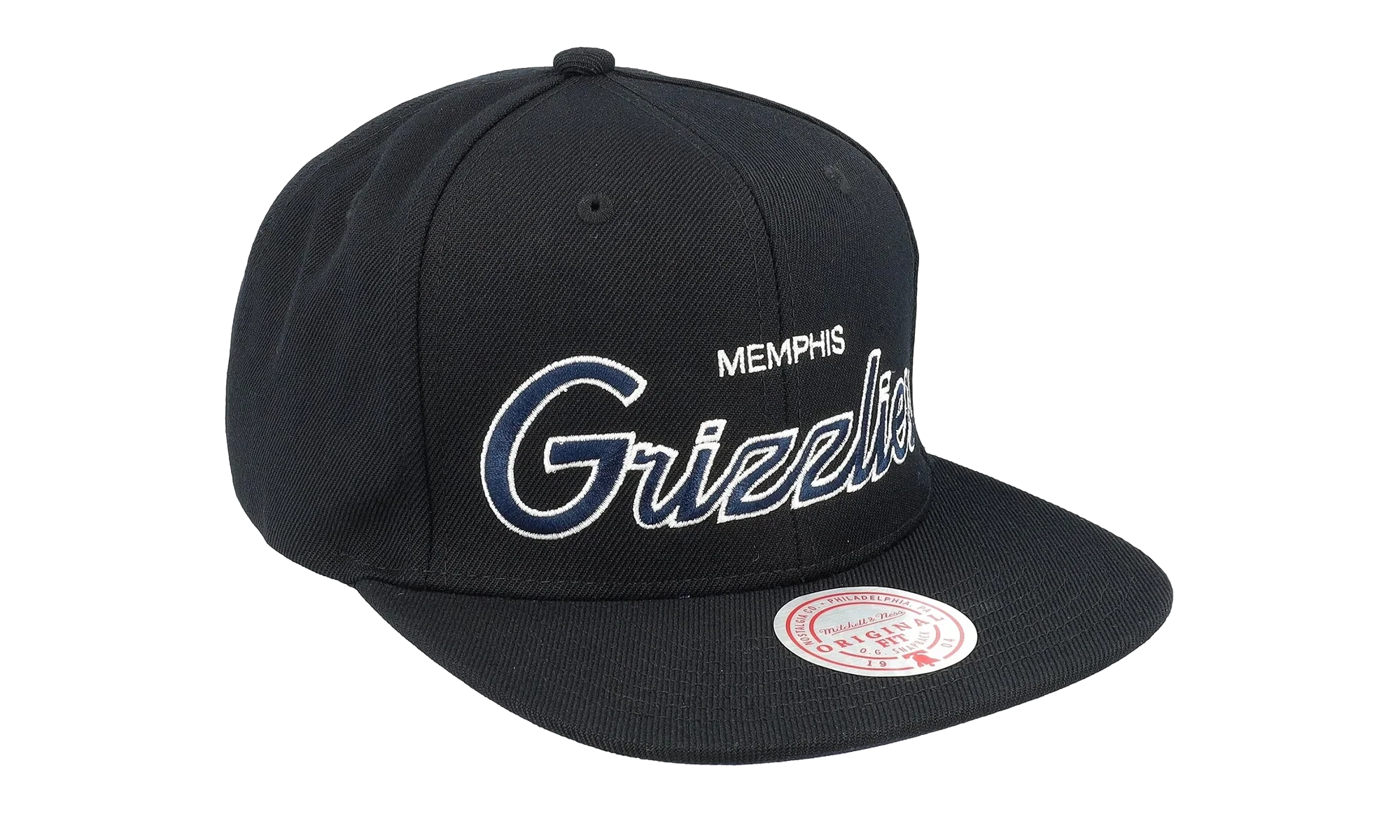NBA Team Script 2.0 Snapback Cap "Memphis Grizzlies - Black" HHSS3280 MGRYYPPPBLCK