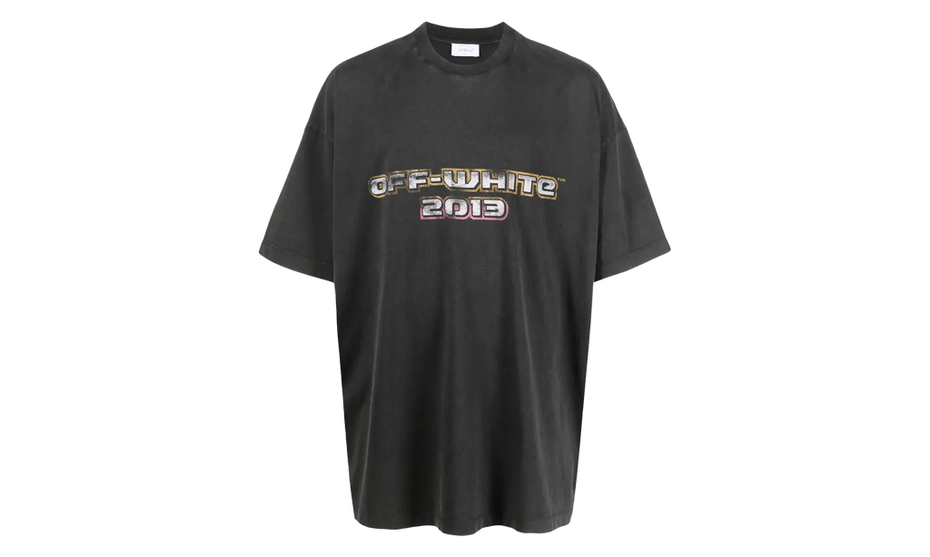 Digit Bacchus Over Short-Sleeve Tee "Black / Multicolor" OMAA161F23JER0121084