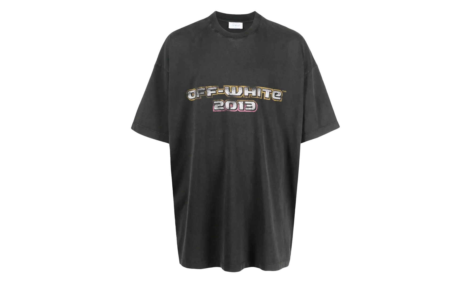 Digit Bacchus Over Short-Sleeve Tee "Black / Multicolor" OMAA161F23JER0121084