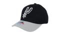 NBA Team 2 Tone 2.0 Stretch Snapback Cap "San Antonio Spurs - Black / Gray" HHSS3265 SASYYPPPBKGY