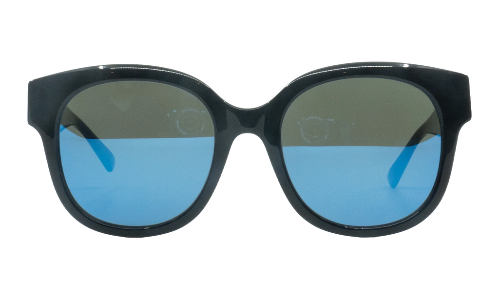Cat Eye Sunglasses "Black/Gold" MCM623SK-008