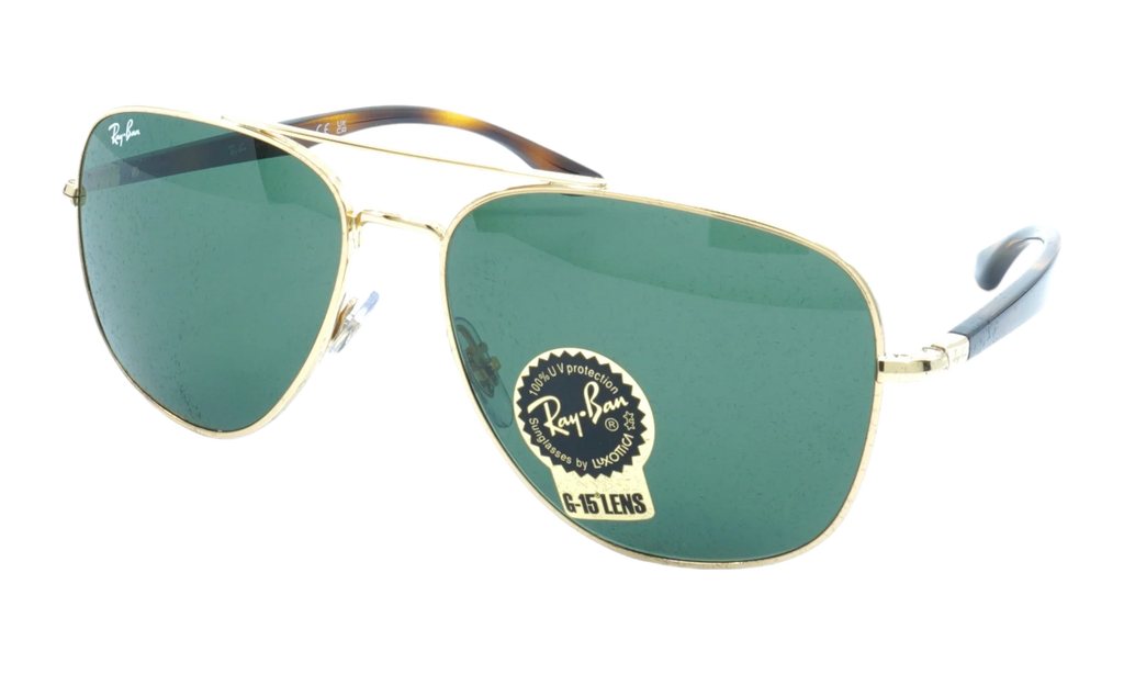 AVIATOR SUNGLASSES "POLISHED GOLD" RB3683-001-31