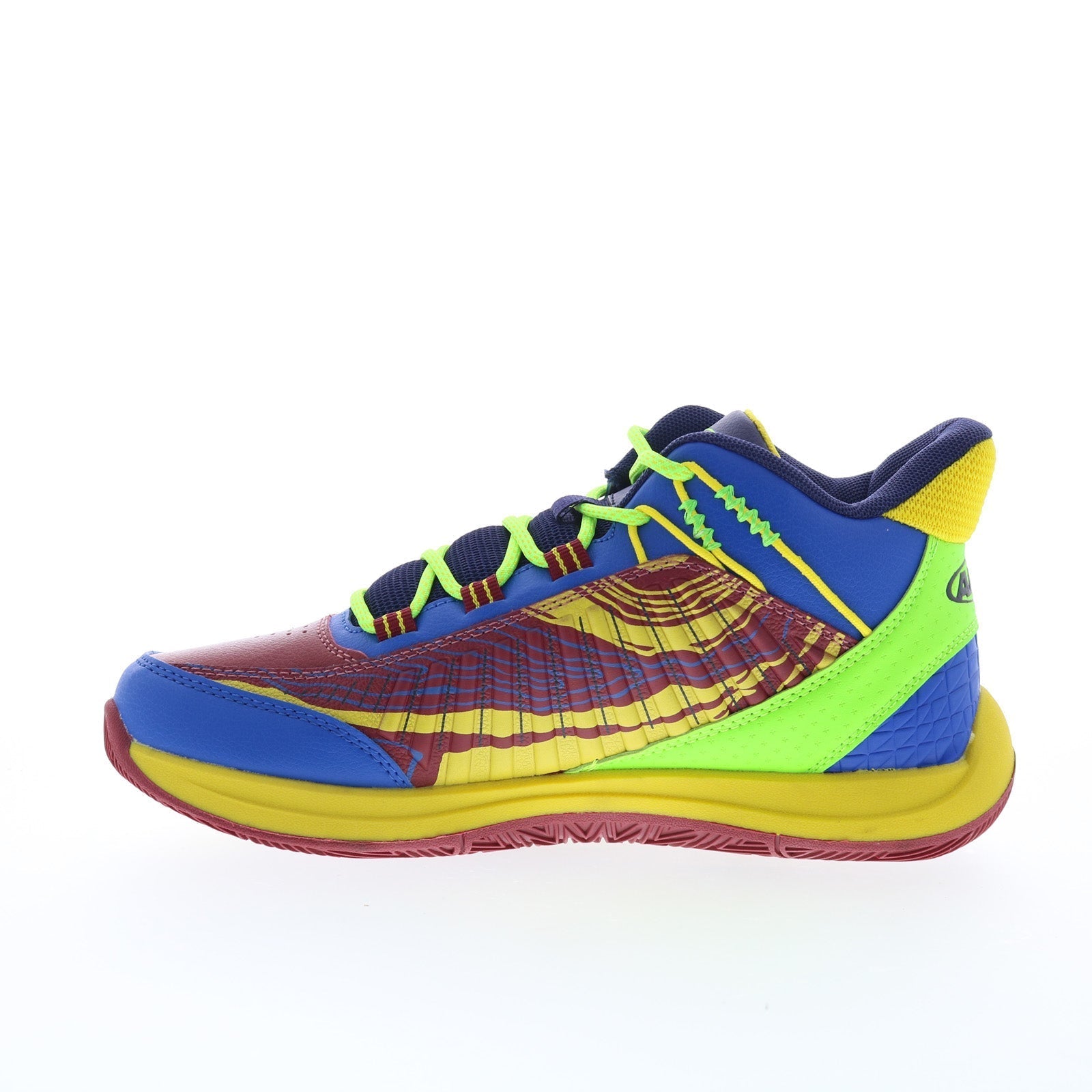 And1 Explosive T AD90190MRM Mens Red Synthetic Athletic Basketball Shoes