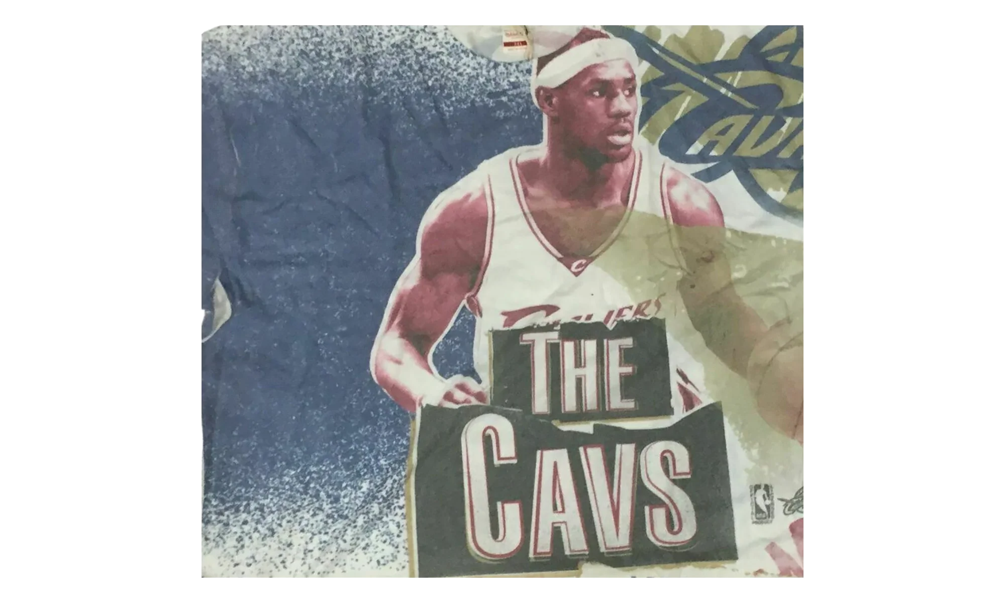 NBA Breaking Boards Sublimated Tee "Lebron James Cleveland Cavaliers" 4351013EYHLBJ