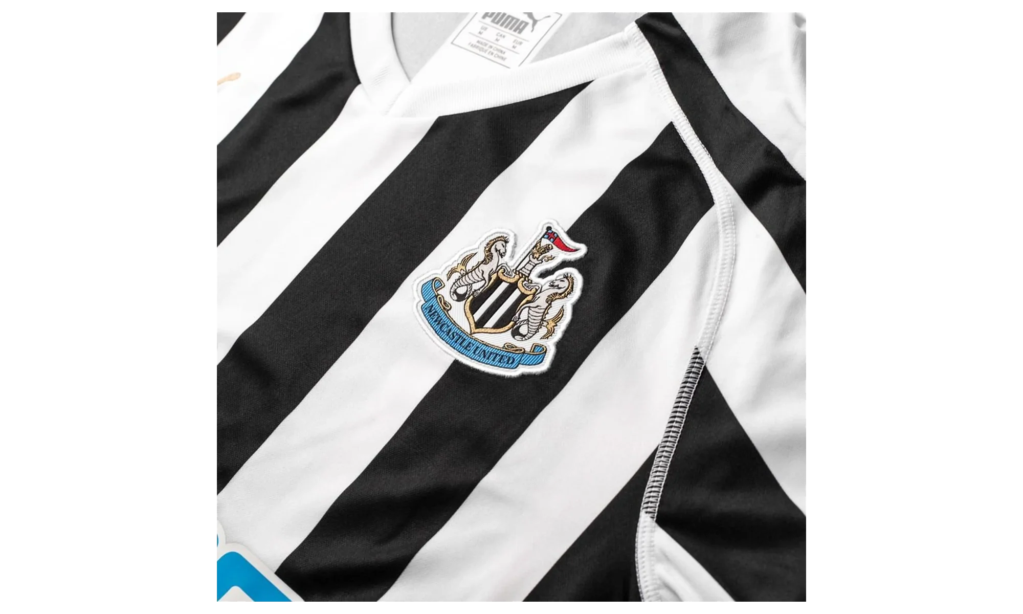 NUFC Home Shirt Replica "Puma Black / White" 753802 01